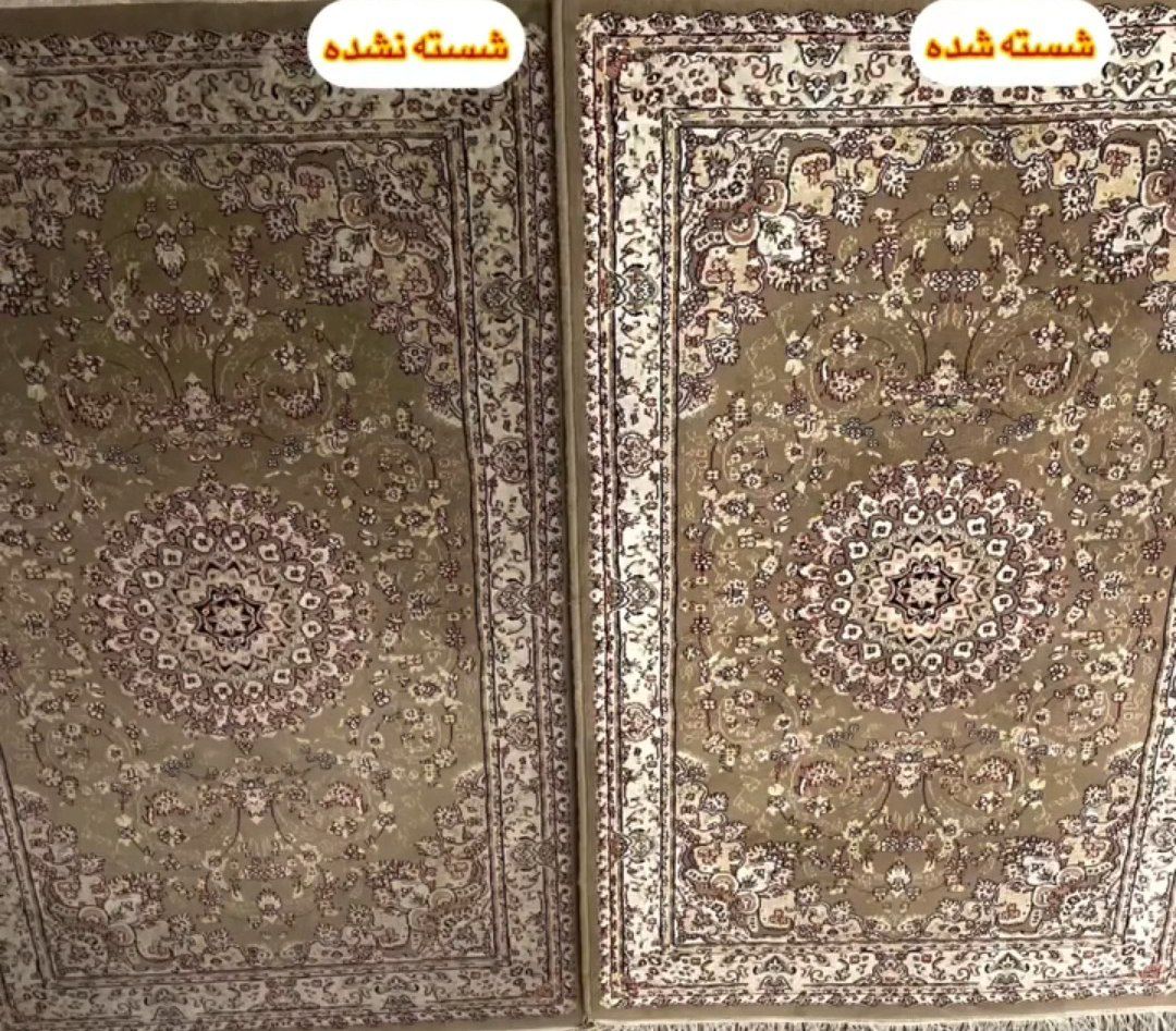 نمونه کار قالیشویی